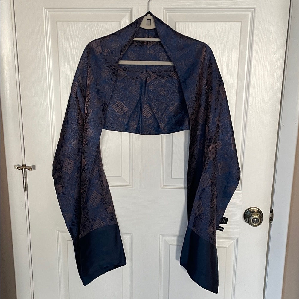 Elegant Navy Blue Women's Scarf/Wrap